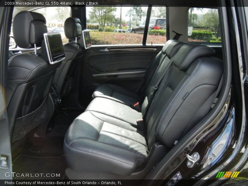 Black / Black 2009 Mercedes-Benz GL 550 4Matic