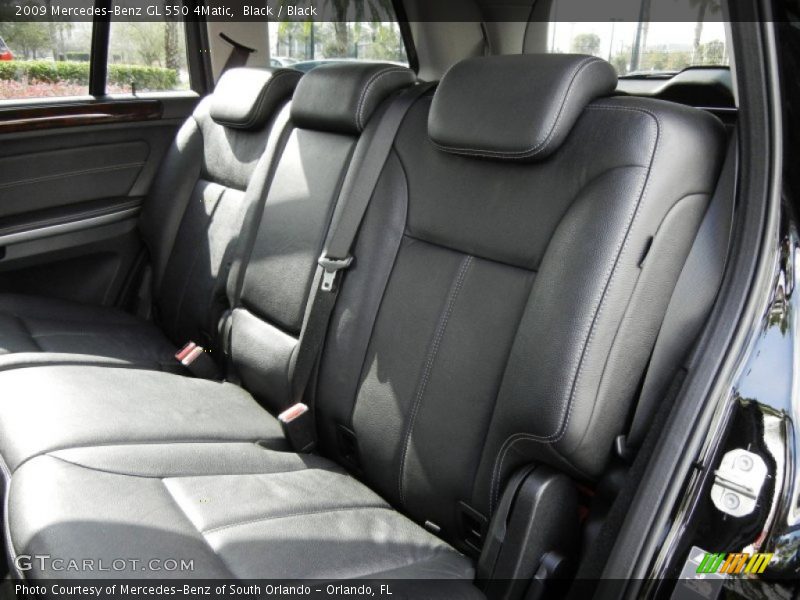 Black / Black 2009 Mercedes-Benz GL 550 4Matic