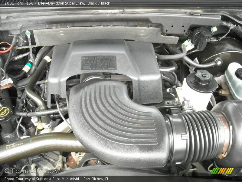 Black / Black 2001 Ford F150 Harley-Davidson SuperCrew