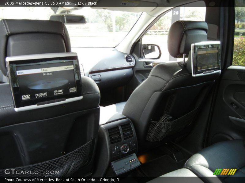 Black / Black 2009 Mercedes-Benz GL 550 4Matic