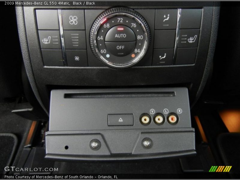 Black / Black 2009 Mercedes-Benz GL 550 4Matic