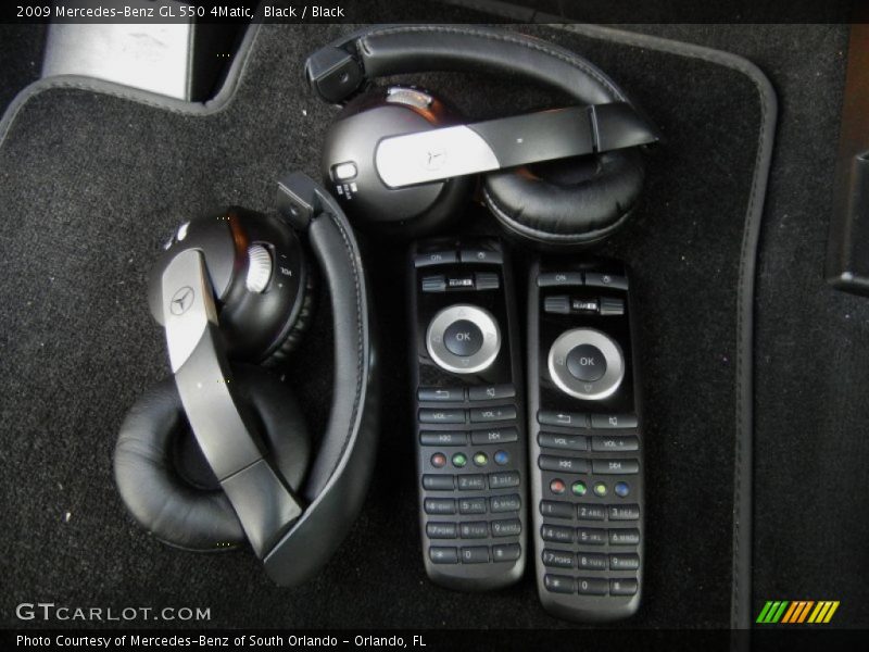 Black / Black 2009 Mercedes-Benz GL 550 4Matic