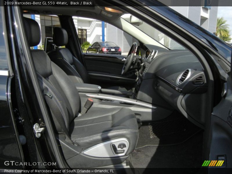 Black / Black 2009 Mercedes-Benz GL 550 4Matic