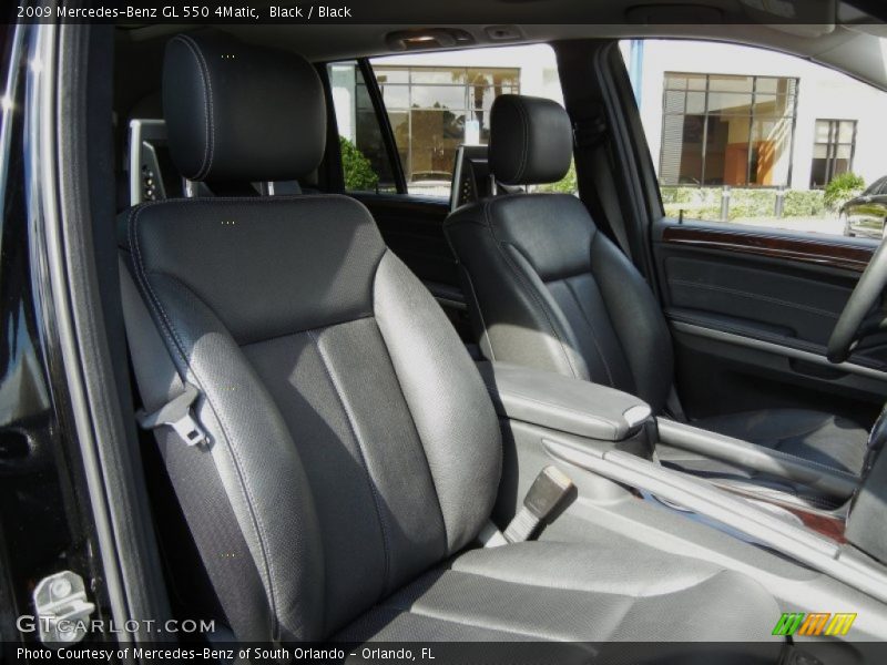 Black / Black 2009 Mercedes-Benz GL 550 4Matic
