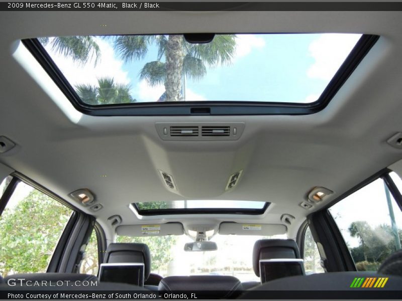 Black / Black 2009 Mercedes-Benz GL 550 4Matic