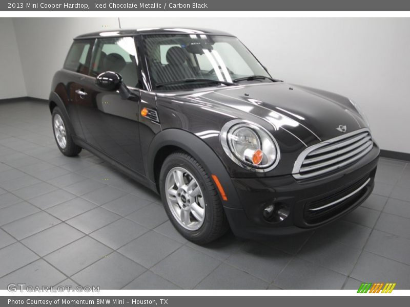 Iced Chocolate Metallic / Carbon Black 2013 Mini Cooper Hardtop