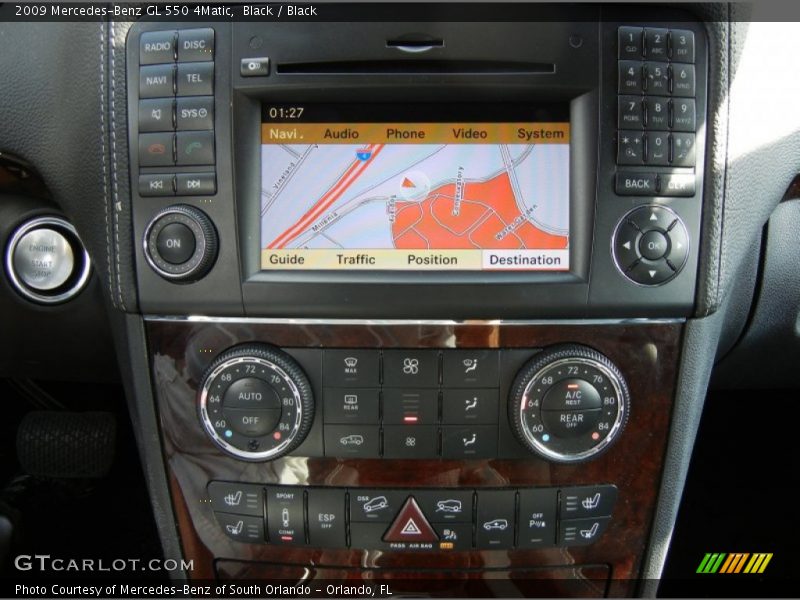 Black / Black 2009 Mercedes-Benz GL 550 4Matic