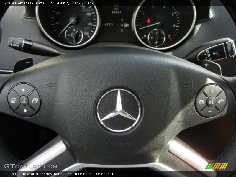 Black / Black 2009 Mercedes-Benz GL 550 4Matic