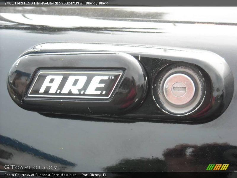 Black / Black 2001 Ford F150 Harley-Davidson SuperCrew