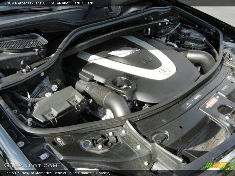 Black / Black 2009 Mercedes-Benz GL 550 4Matic