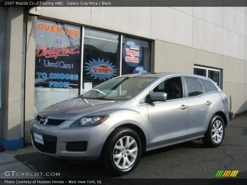 Galaxy Gray Mica / Black 2007 Mazda CX-7 Touring AWD