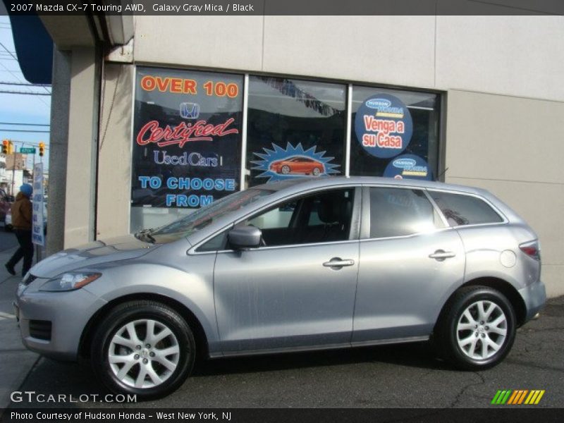 Galaxy Gray Mica / Black 2007 Mazda CX-7 Touring AWD