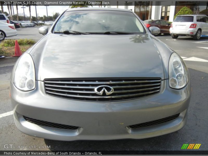 Diamond Graphite Metallic / Graphite Black 2007 Infiniti G 35 Coupe