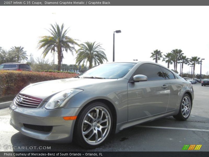Diamond Graphite Metallic / Graphite Black 2007 Infiniti G 35 Coupe