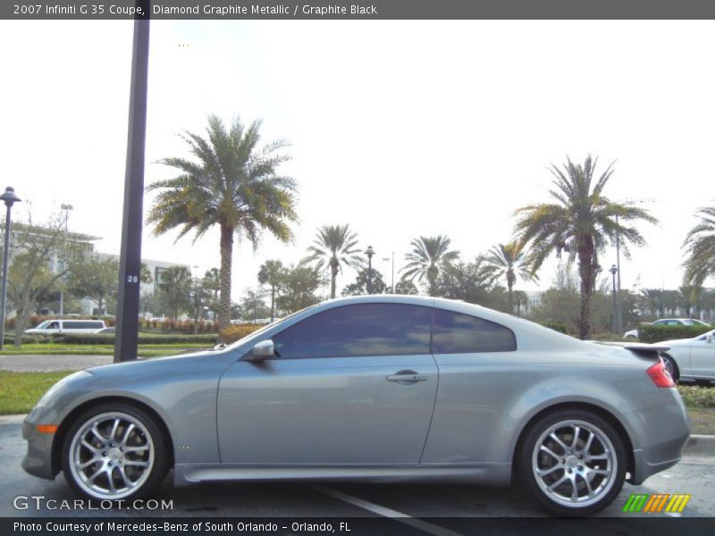 Diamond Graphite Metallic / Graphite Black 2007 Infiniti G 35 Coupe