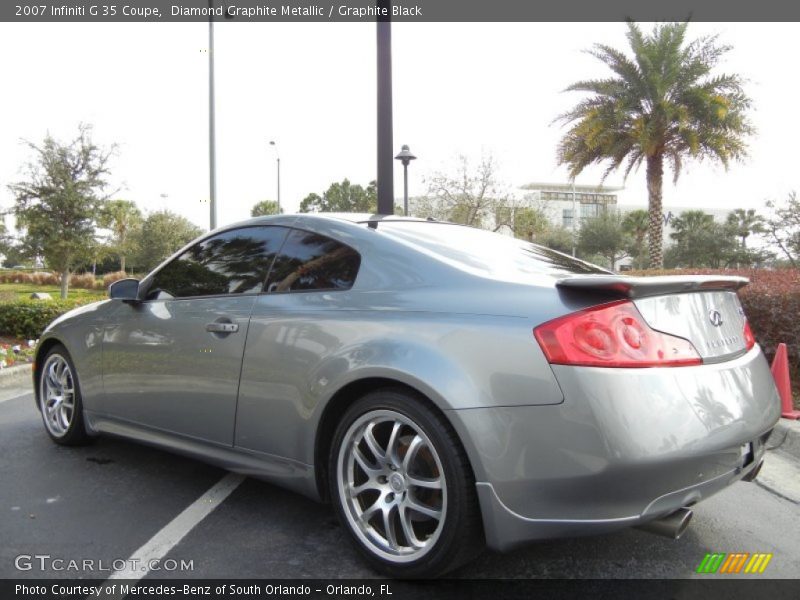 Diamond Graphite Metallic / Graphite Black 2007 Infiniti G 35 Coupe