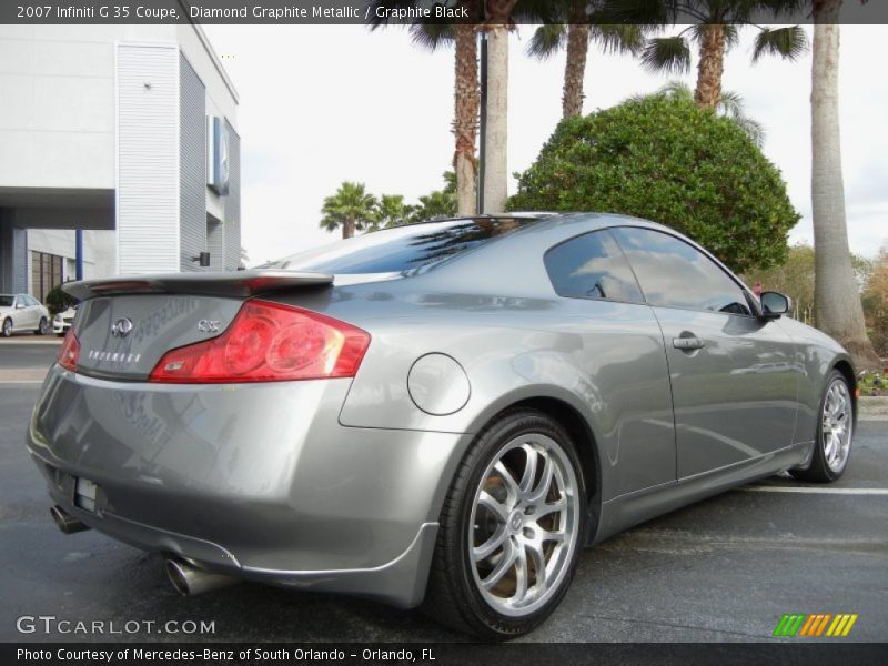 Diamond Graphite Metallic / Graphite Black 2007 Infiniti G 35 Coupe