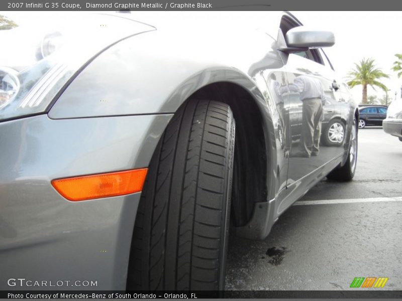 Diamond Graphite Metallic / Graphite Black 2007 Infiniti G 35 Coupe