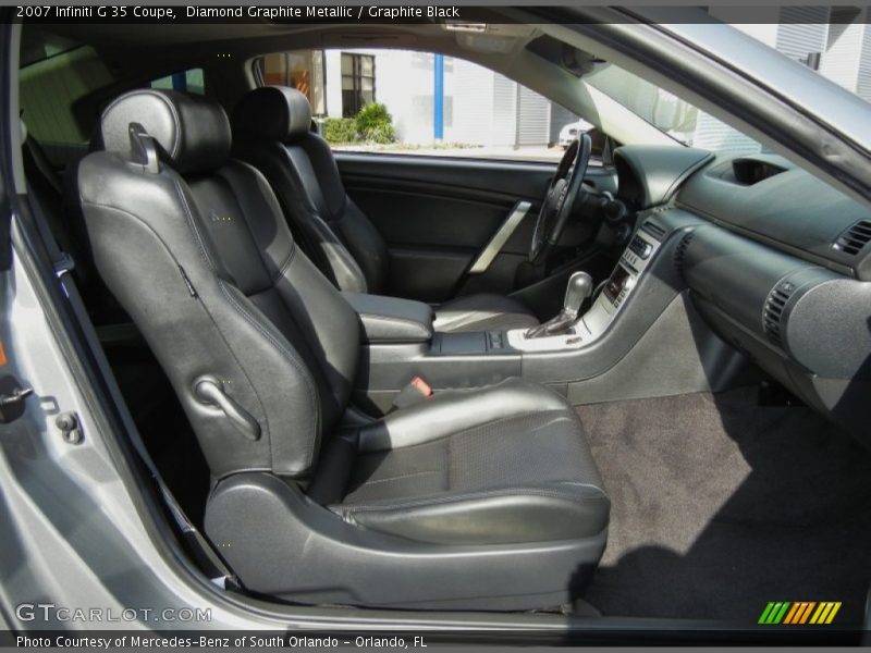 Diamond Graphite Metallic / Graphite Black 2007 Infiniti G 35 Coupe