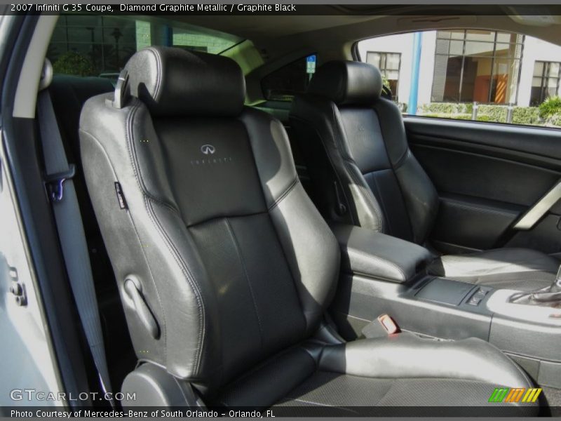 Diamond Graphite Metallic / Graphite Black 2007 Infiniti G 35 Coupe