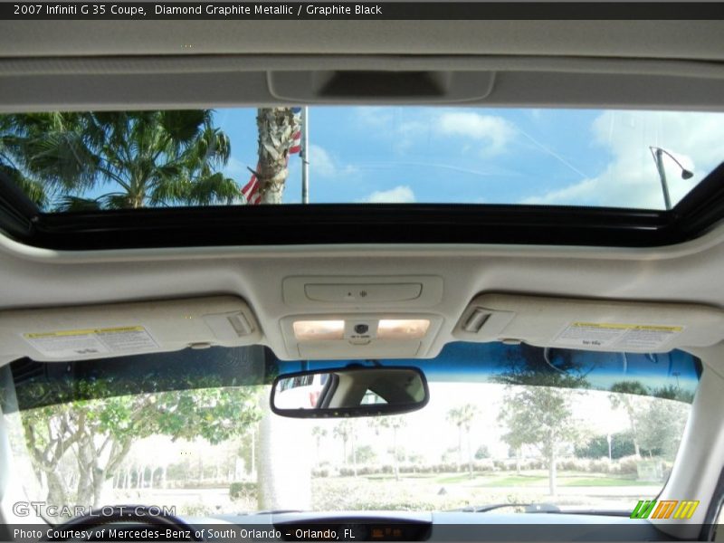 Diamond Graphite Metallic / Graphite Black 2007 Infiniti G 35 Coupe