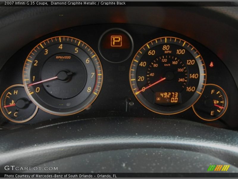 Diamond Graphite Metallic / Graphite Black 2007 Infiniti G 35 Coupe
