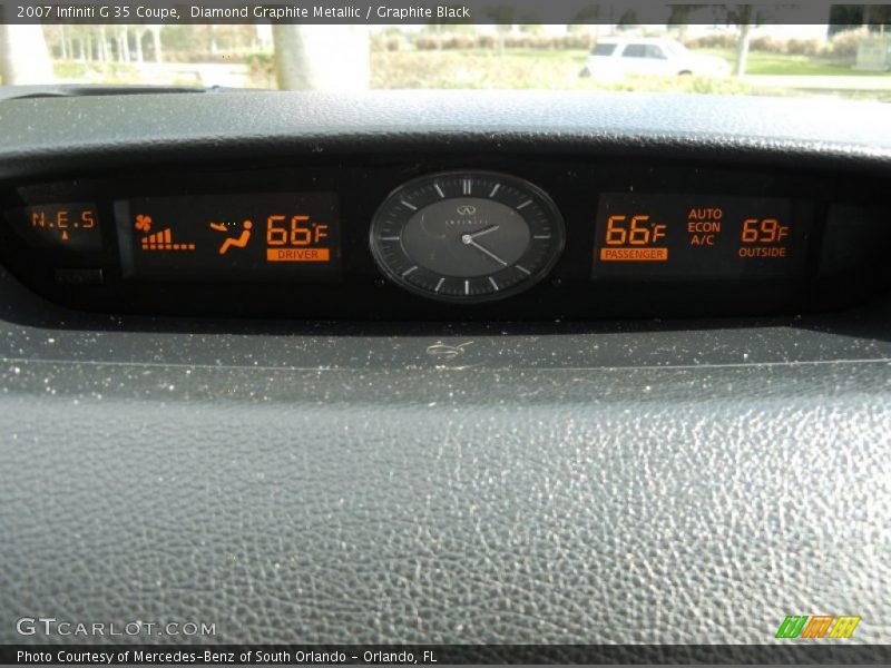 Diamond Graphite Metallic / Graphite Black 2007 Infiniti G 35 Coupe