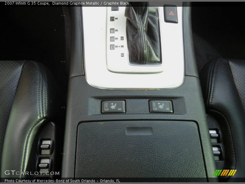 Diamond Graphite Metallic / Graphite Black 2007 Infiniti G 35 Coupe
