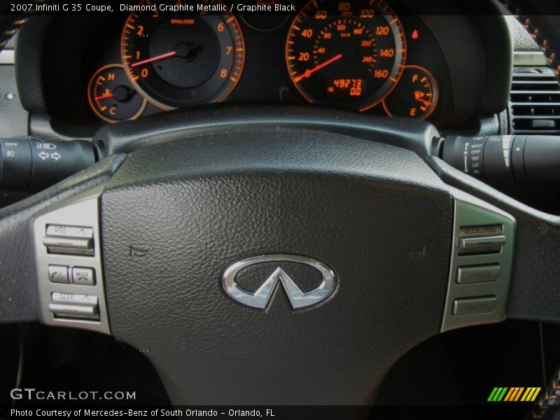 Diamond Graphite Metallic / Graphite Black 2007 Infiniti G 35 Coupe