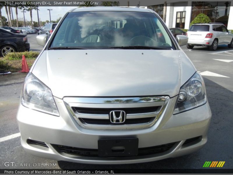 Silver Pearl Metallic / Gray 2007 Honda Odyssey EX-L
