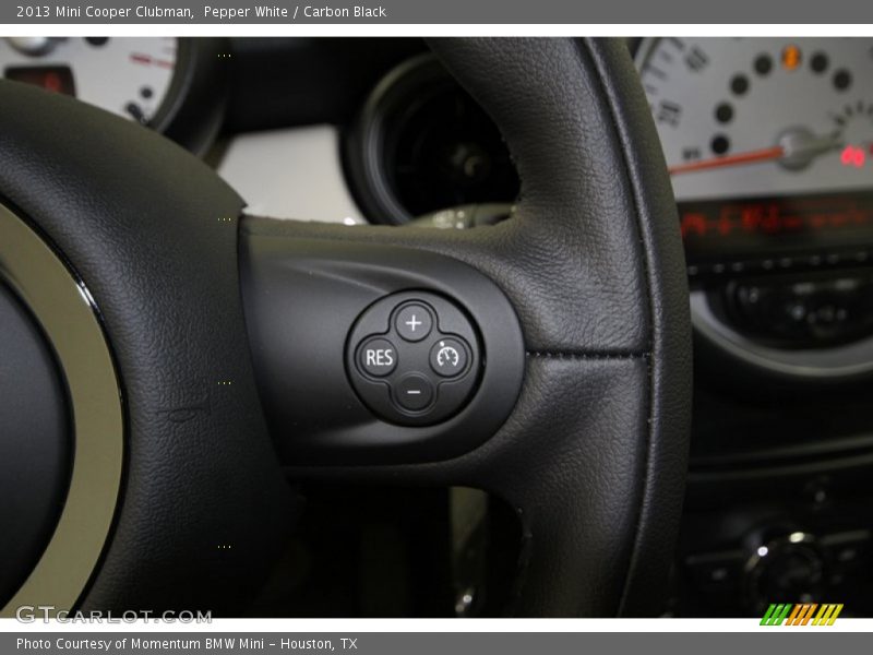 Pepper White / Carbon Black 2013 Mini Cooper Clubman