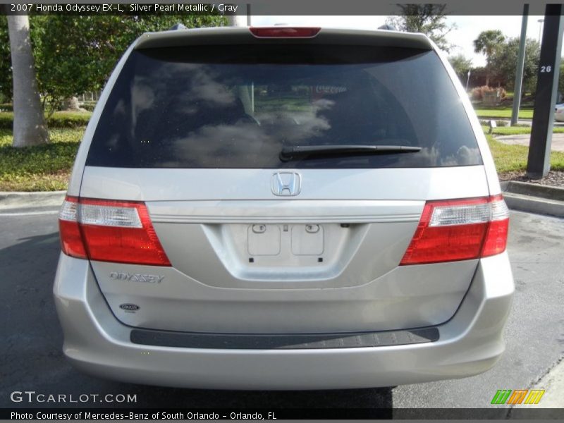 Silver Pearl Metallic / Gray 2007 Honda Odyssey EX-L