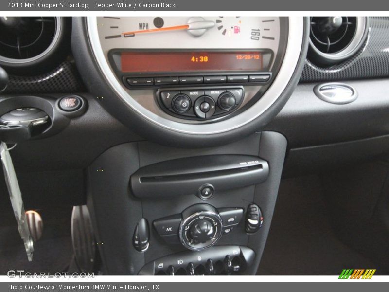Pepper White / Carbon Black 2013 Mini Cooper S Hardtop
