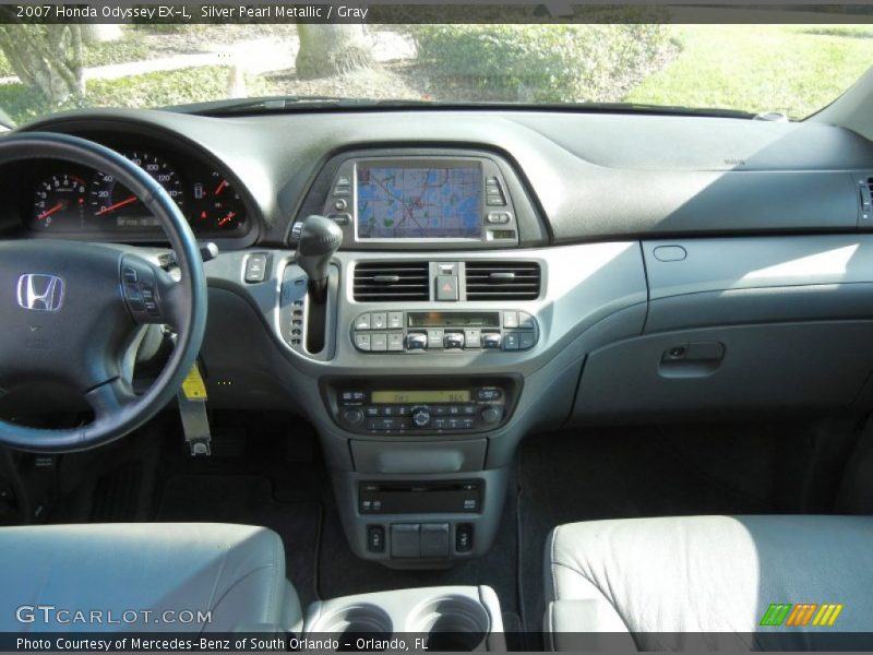 Silver Pearl Metallic / Gray 2007 Honda Odyssey EX-L