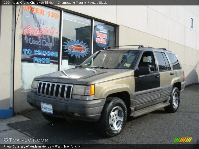 Champagne Metallic / Agate Black 1994 Jeep Grand Cherokee SE 4x4