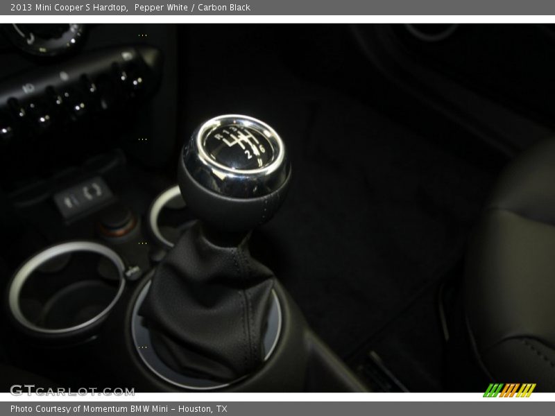 Pepper White / Carbon Black 2013 Mini Cooper S Hardtop