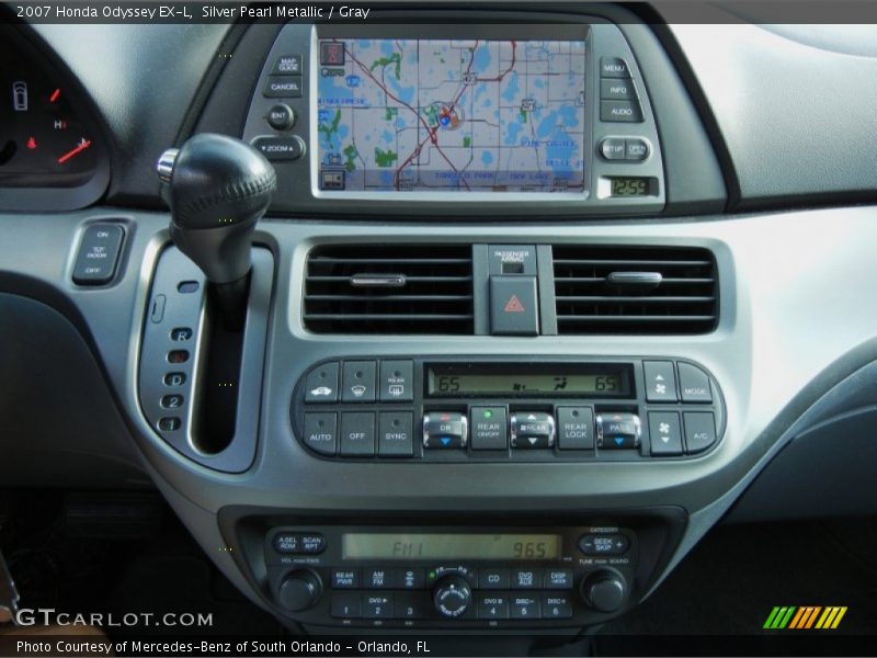 Silver Pearl Metallic / Gray 2007 Honda Odyssey EX-L