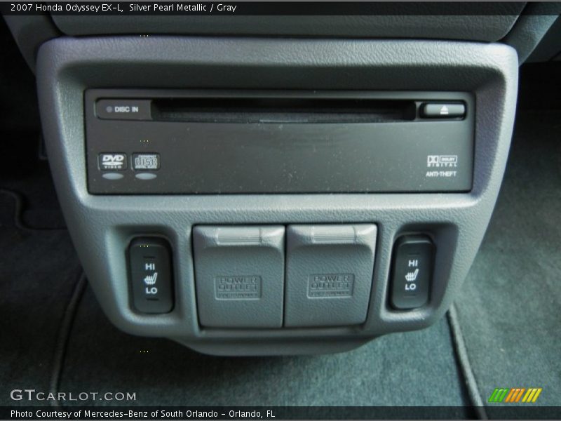 Silver Pearl Metallic / Gray 2007 Honda Odyssey EX-L