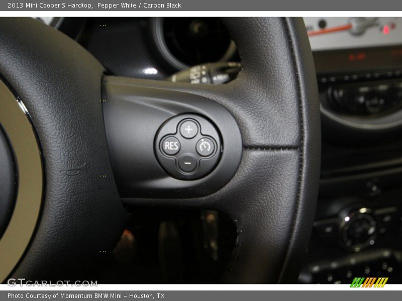 Pepper White / Carbon Black 2013 Mini Cooper S Hardtop