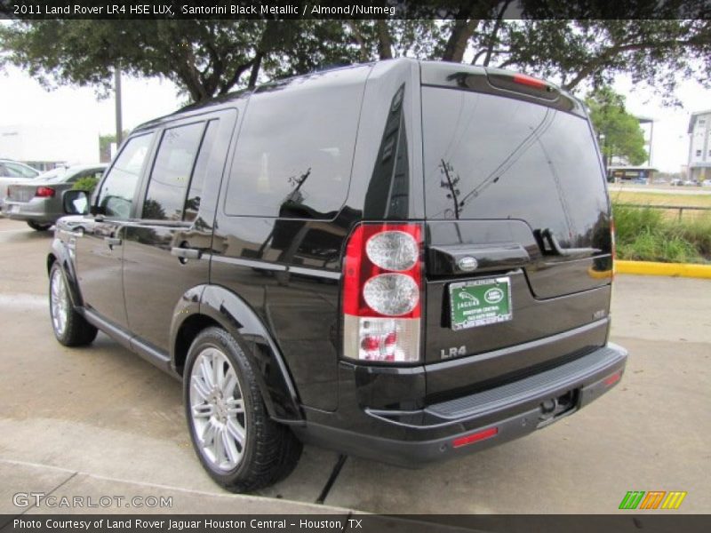Santorini Black Metallic / Almond/Nutmeg 2011 Land Rover LR4 HSE LUX