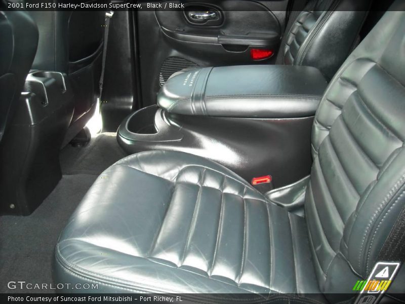 Black / Black 2001 Ford F150 Harley-Davidson SuperCrew