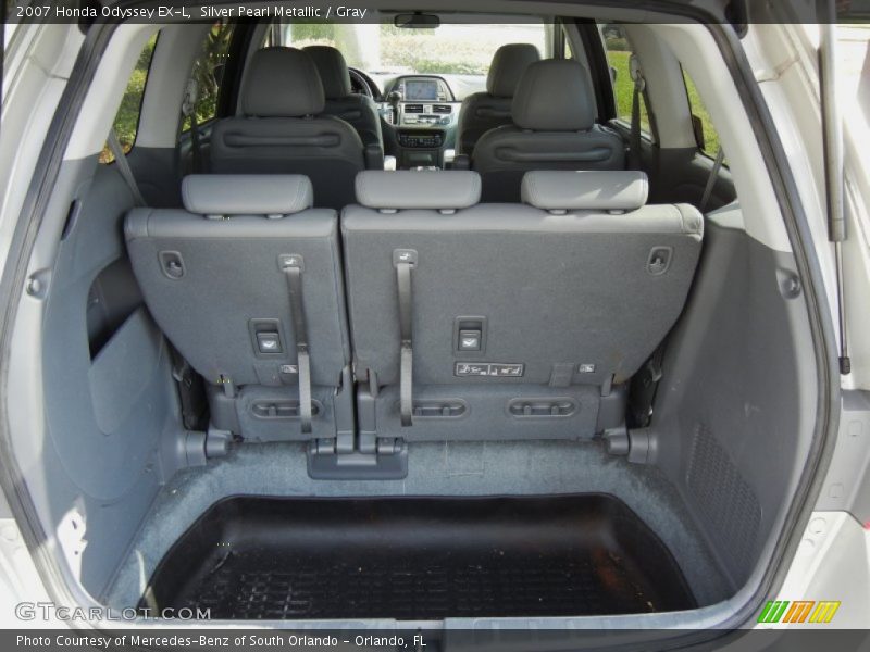 Silver Pearl Metallic / Gray 2007 Honda Odyssey EX-L