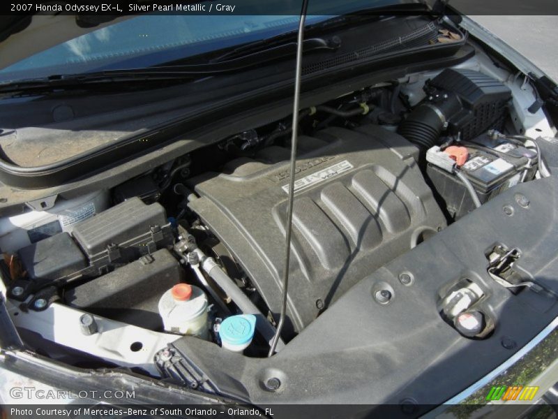 Silver Pearl Metallic / Gray 2007 Honda Odyssey EX-L