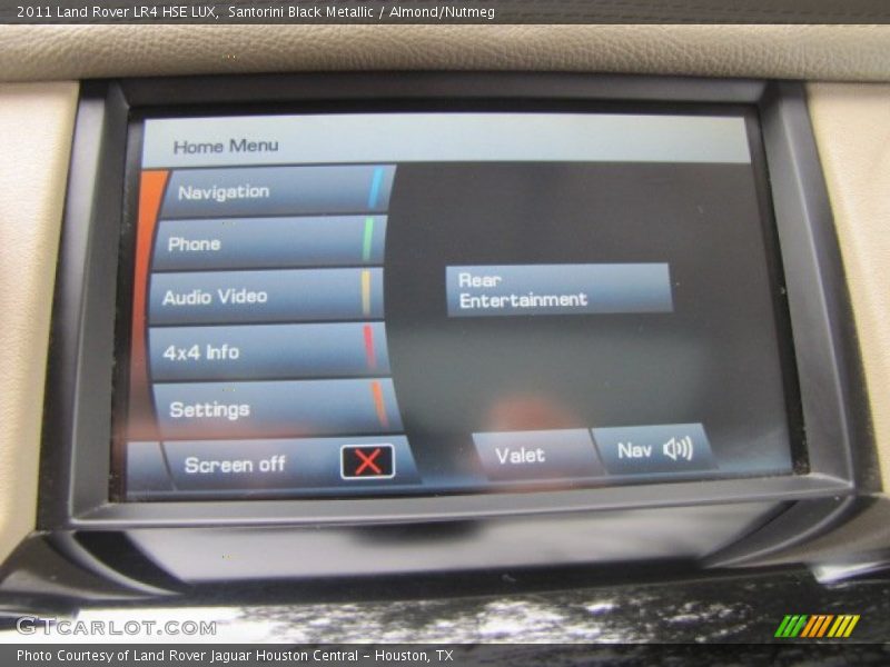 Santorini Black Metallic / Almond/Nutmeg 2011 Land Rover LR4 HSE LUX