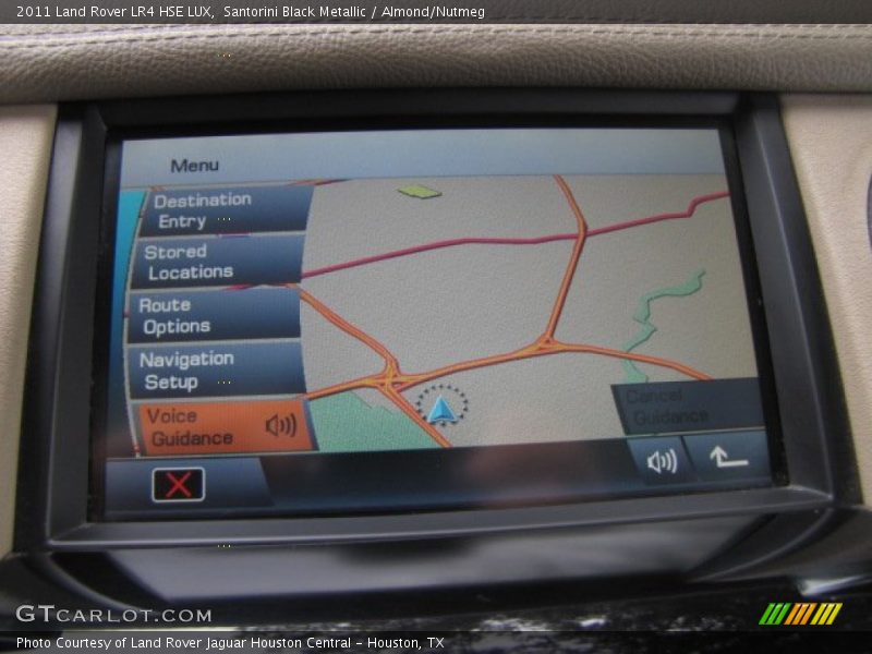 Santorini Black Metallic / Almond/Nutmeg 2011 Land Rover LR4 HSE LUX