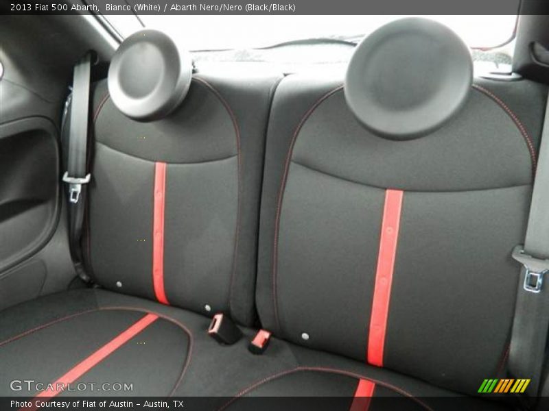 Rear Seat of 2013 500 Abarth