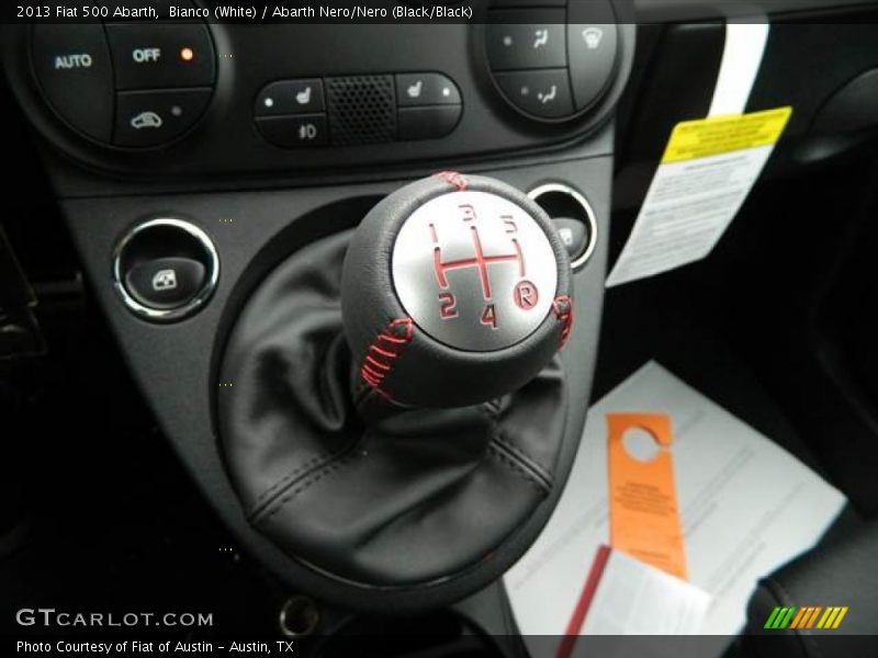  2013 500 Abarth 5 Speed Manual Shifter