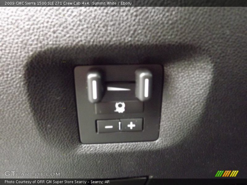Summit White / Ebony 2009 GMC Sierra 1500 SLE Z71 Crew Cab 4x4