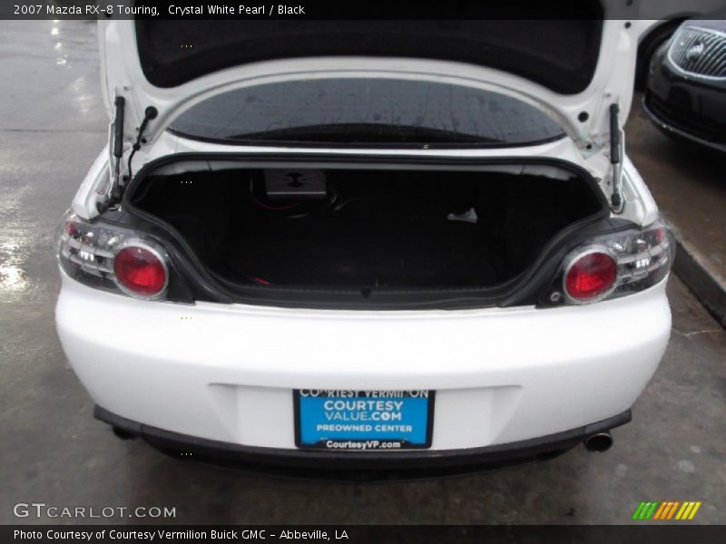 Crystal White Pearl / Black 2007 Mazda RX-8 Touring