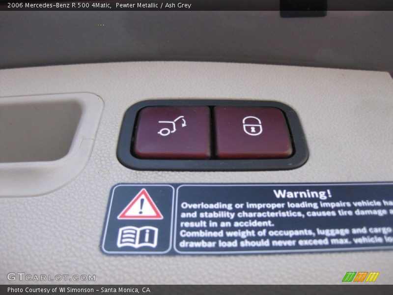 Pewter Metallic / Ash Grey 2006 Mercedes-Benz R 500 4Matic